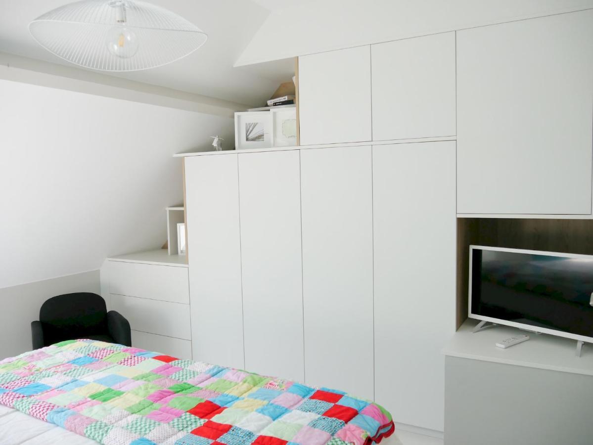 Appartement Duplex 5 Personnes Vue Sur Le Port De La Trinite Sur Mer ภายนอก รูปภาพ